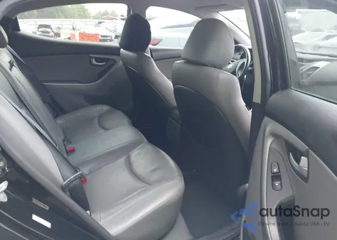 2014 Hyundai Elantra Limited z USA, uszkodzony, nr VIN KMHDH4AE5EU070651